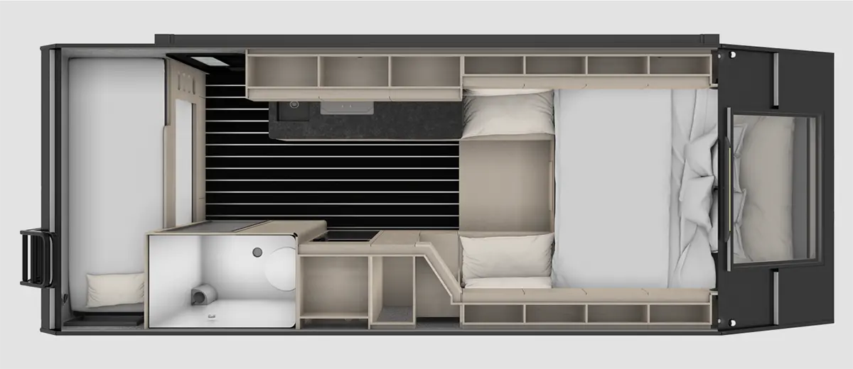 Hybrid Caravan With Bunks (4)