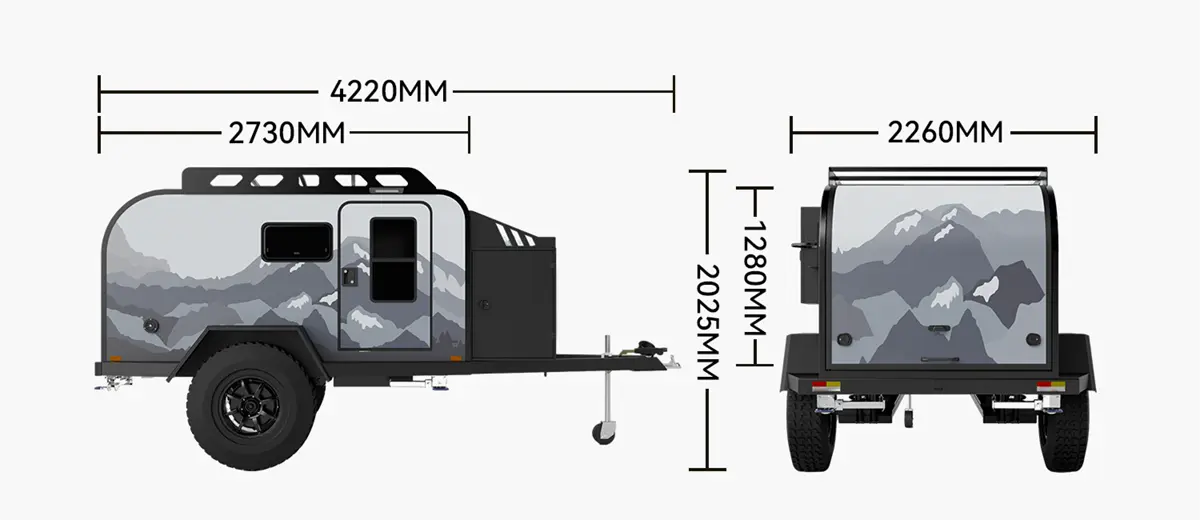 Lightweight Off Road Caravan (4)