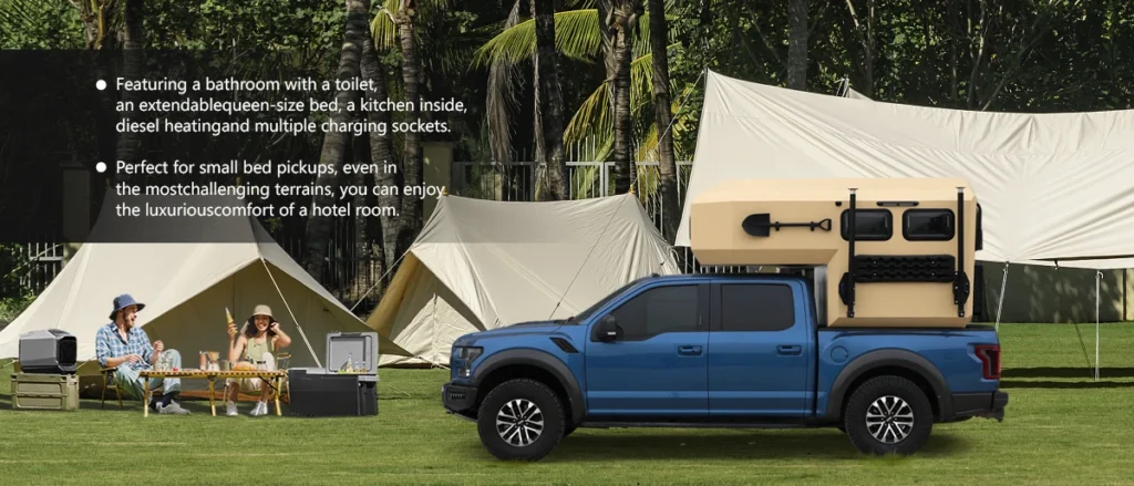 TC-A1 pick up truck camper