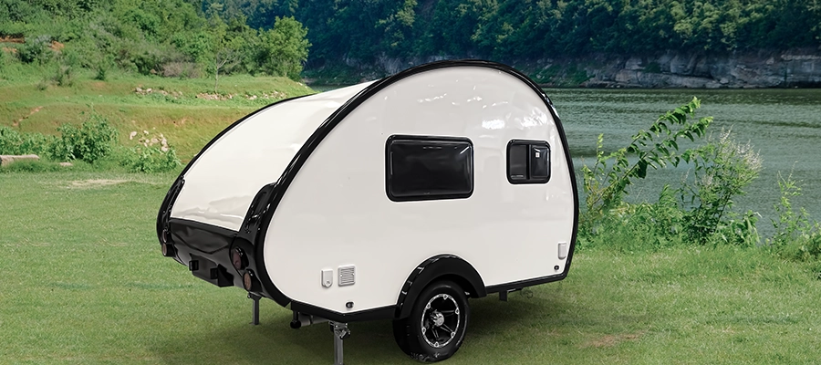 What is a teardrop trailer used for